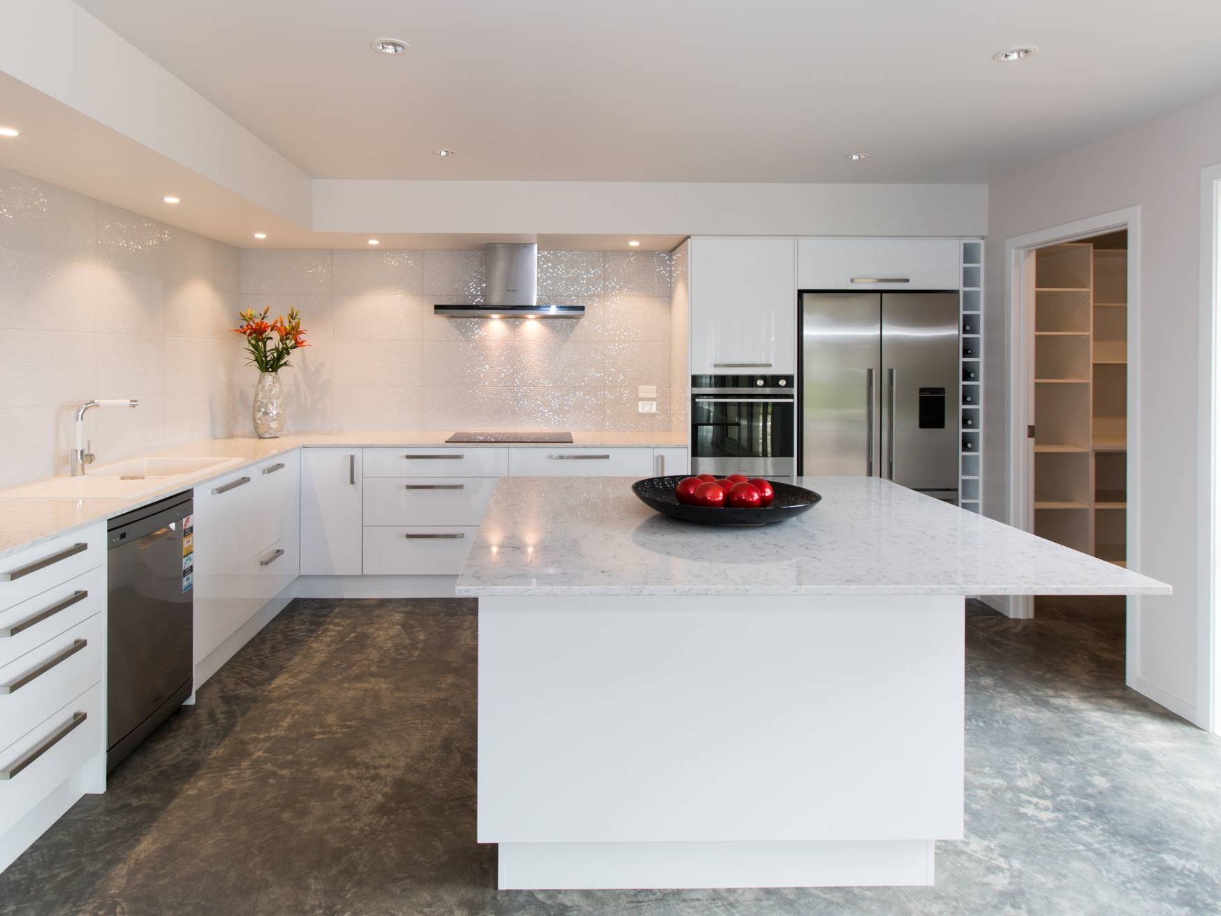 white kitchen